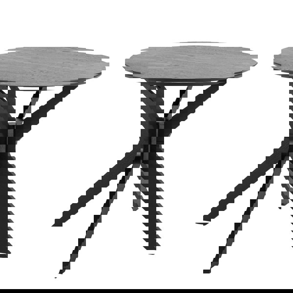 Furniture To Go I_Duncan Round Coffee Table in Black 105x75cm