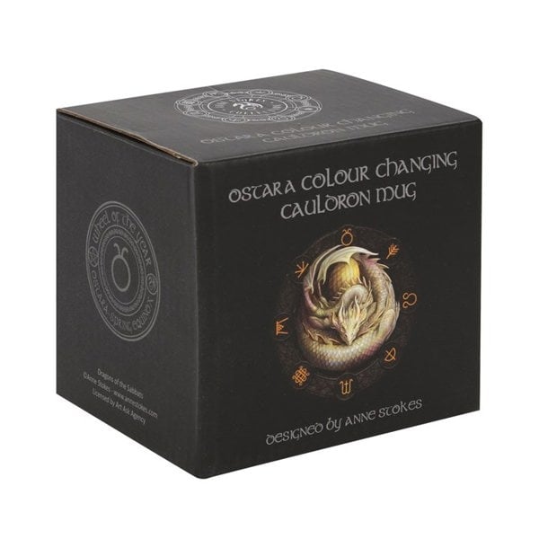 Serano Ostara Colour Changing Cauldron Mug by Anne Stokes