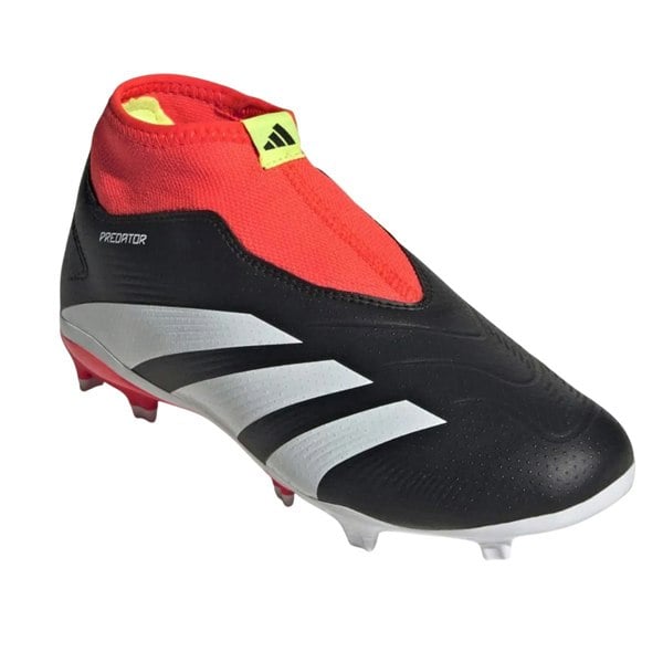 Adidas Childrens/Kids Predator League Firm Ground Boots - Black/White
