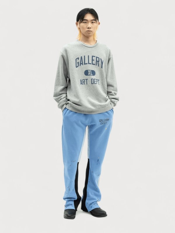 Gallery Dept. Art Dept Crew Neck Sweatshirt Heather Grey - Supplied FashionGallery Dept.