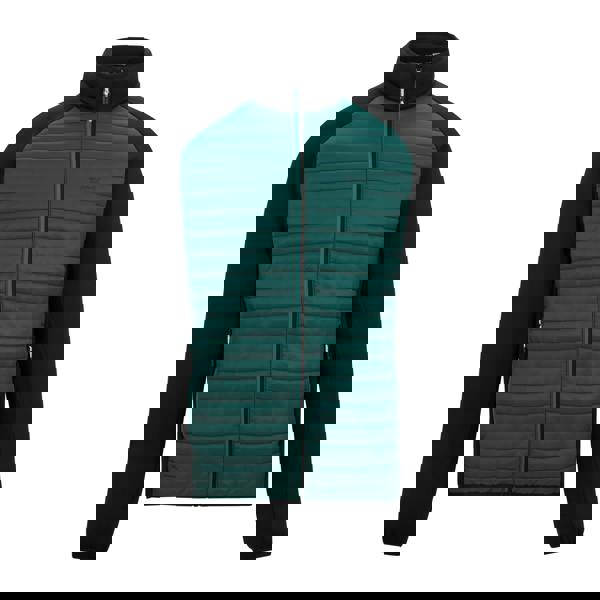 Regatta Mens Clumber Hybrid Jacket - Mediterranean Green/Black