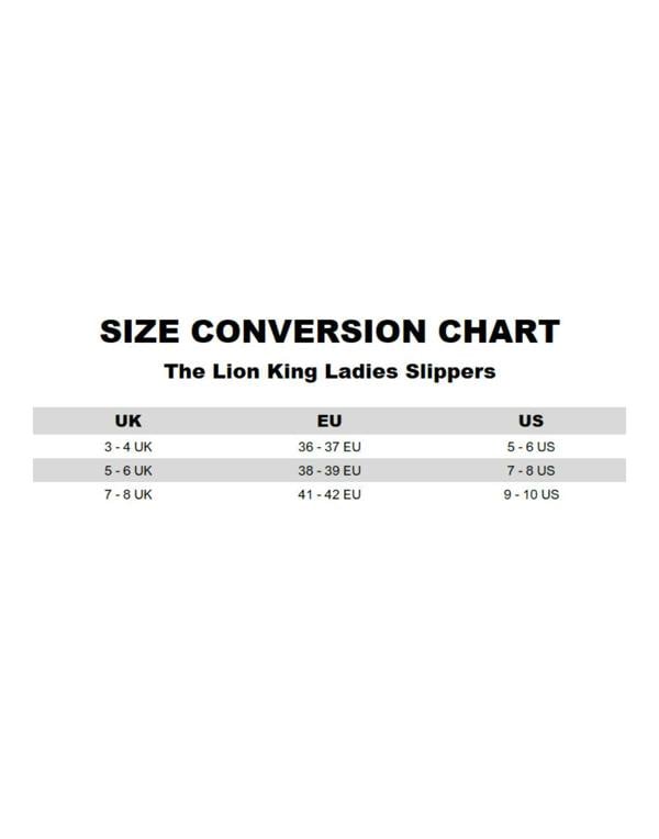 Disney The Lion King Womens Yellow Simba Mule Slippers