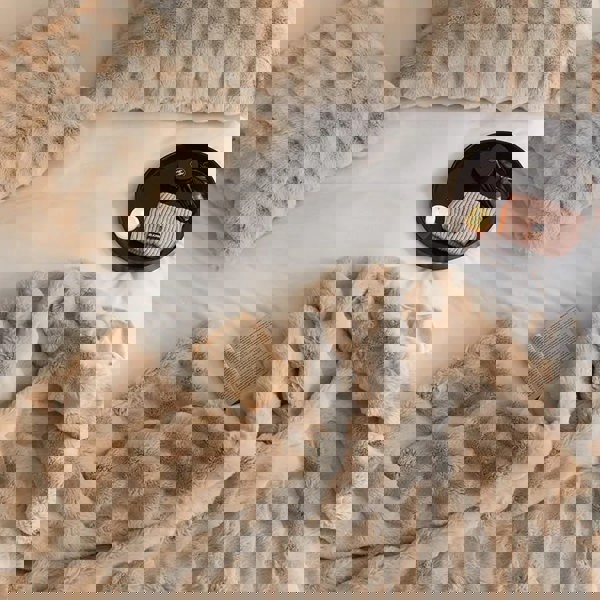 goodgoodhome Anycozy Blanket Brown Tuscan Imitation Thick Fur Winter Luxury Warmth Super Comfortable for Beds and Sofa 160x200cm