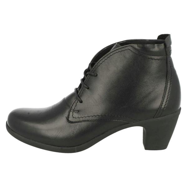 DB Shoes Ladies Easy B Wide Ankle Boots Jo