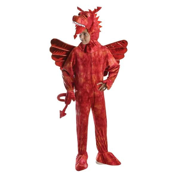 Bristol Novelty Childrens/Kids Dragon Costume - Red - 