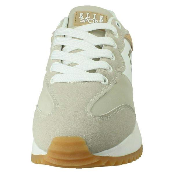 Elle Sport Ladies Elle Sport Slight Wedge Lace Up Trainers F7327