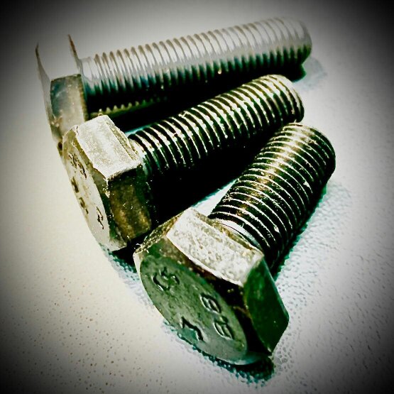 Fixaball M10 x 1.25P Fine Pitch Hex Set Screw Bolt High Tensile 8.8 Self Colour