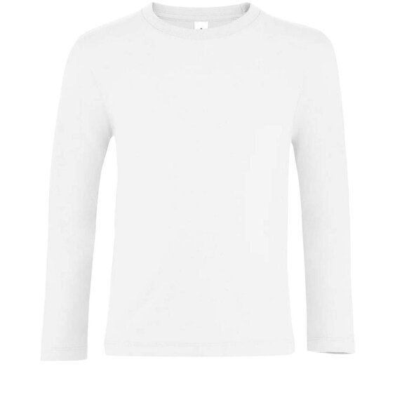 SOLS Childrens/Kids Imperial Long-Sleeved T-Shirt - White