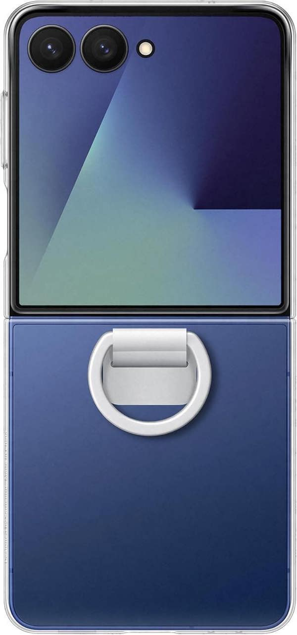 Samsung Galaxy Z Flip 7 6.9" Clear Case with Ring - EF-QF766CTEGWW