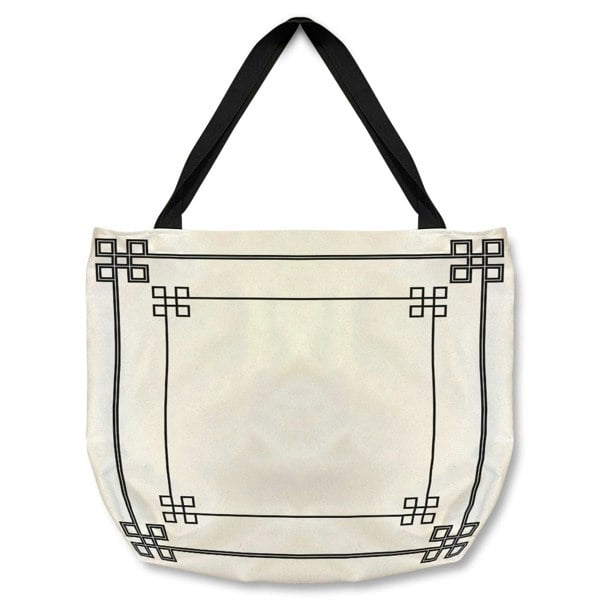 Benjamin Tate Design Roman Style Ornamental Frame Tote bag