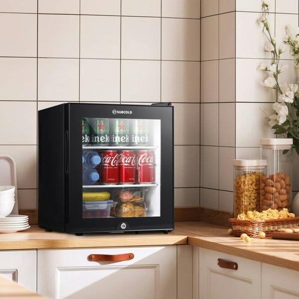 Subcold Aire30-G LED Mini Fridge - Black