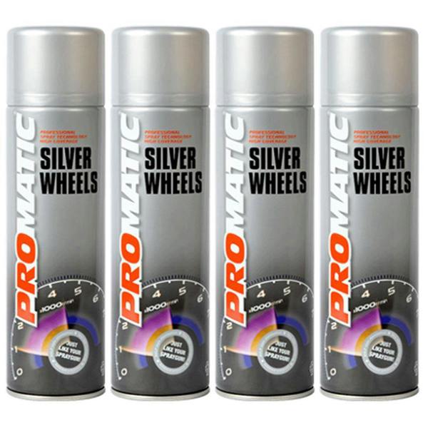 Promatic 4X Promatic Steel Wheels Spray Paint 500ml
