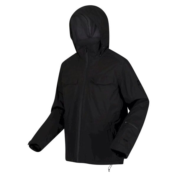 Regatta Mens Britely Torch 3 In 1 Waterproof Jacket - Black