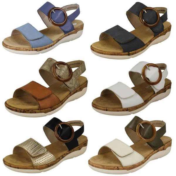 Remonte Ladies Remonte Buckle Detailed Sandals R6853
