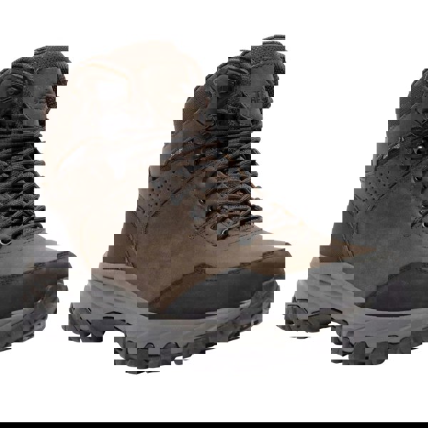 Trespass Mens Stride Leather Walking Boots - Dark Brown