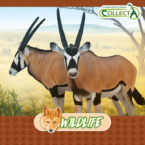CollectA Gemsbok- African Antelope Figure, Toy Animal, Collectable Animal Models