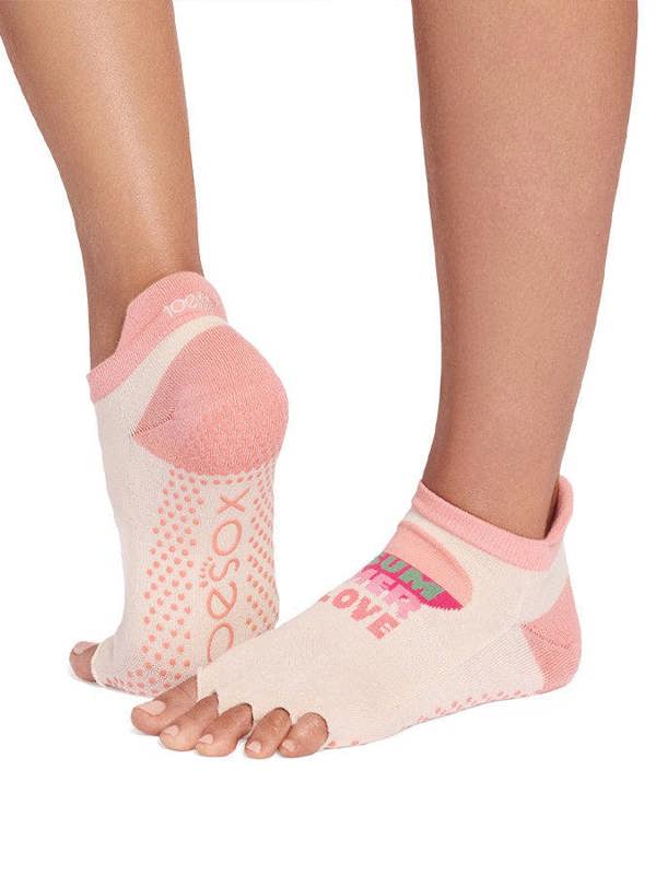 ToeSox Low Rise Half Toe (Ultra Fine Knit) Socks