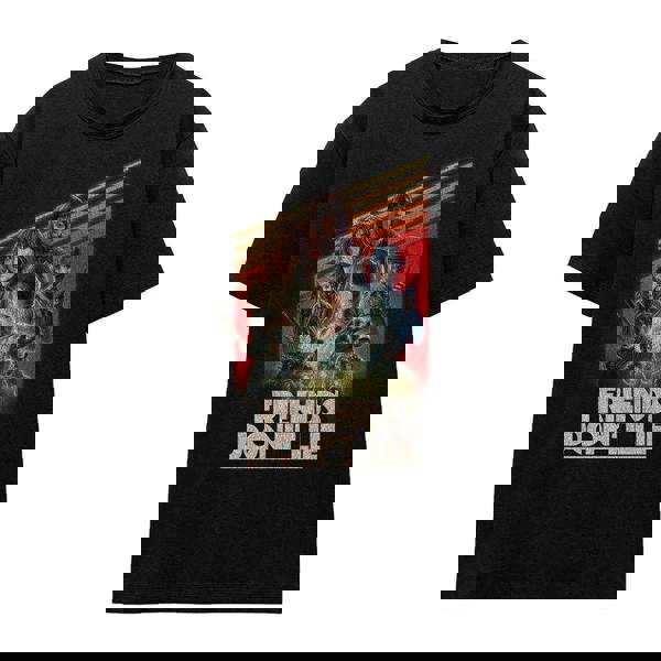 Stranger Things Womens/Ladies Friends Don´t Lie T-Shirt - Black - 