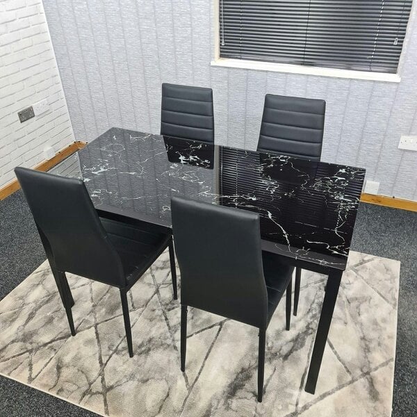 Kosy Koala Dining Table Set with 4 Chairs Dining Room, and Kitchen table set of 4