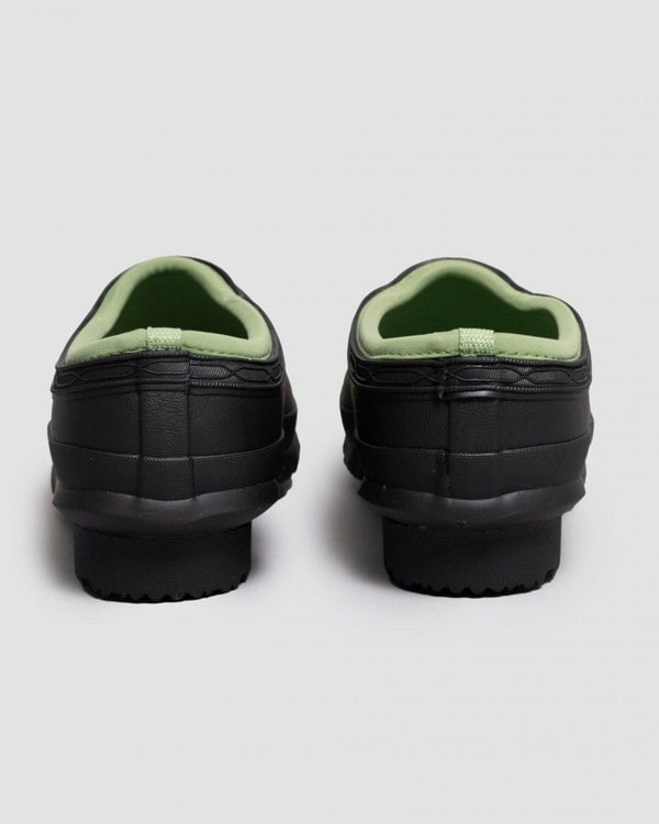 Hunter Gardener Womens Clog - Black