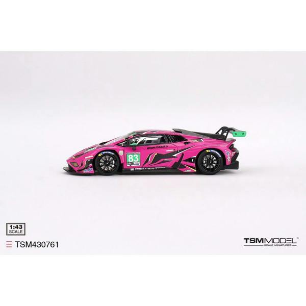 MCSlots Lamborghini Huracan GT3 EVO2 #83 Iron Dames IMSA 2023 Daytona 24Hrs 1:43 Scale TSM430761