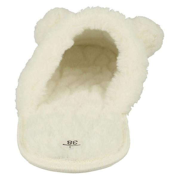 Spot On Ladies Spot On Mouse Detailed Mule Slippers X2116