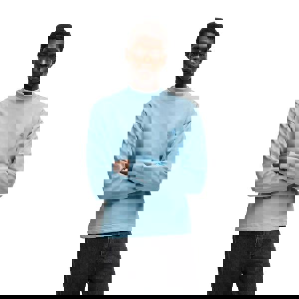 Hugo Mens Ninnyo Crew Neck Sweatshirt - Blue - 