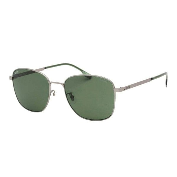 Hugo Boss Mens Polarised Sunglasses - Green/Ruthenium