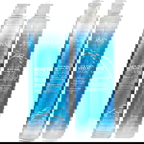 Joico Bundles Duo: Moisture Recovery Conditioner for Dry Hair 1000ml & Shampoo 1000ml