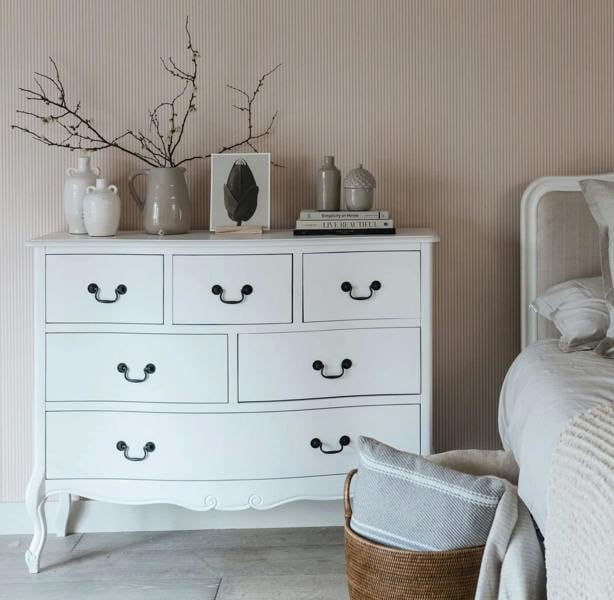 Statement Furniture Juliette Chest of Drawers Large 6 Drawer French Style Bedroom Storage