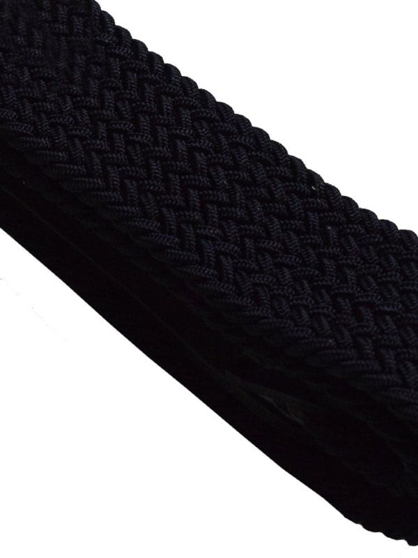 Textured braided weave for belt