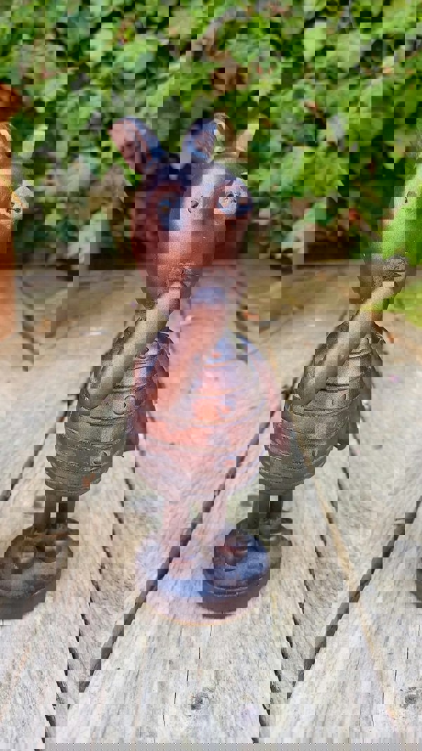 Inspirational Gifting Piglet Garden Sculpture Ornament Decor