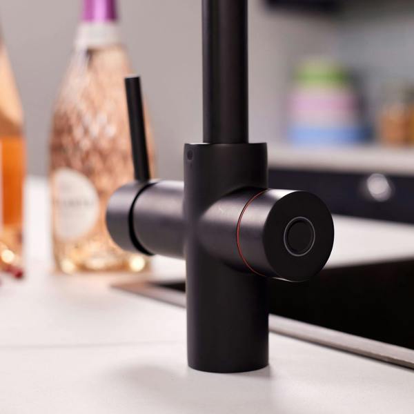 Impromta 3 in 1 Biometric Boiling Water Tap | Matt Black Finish