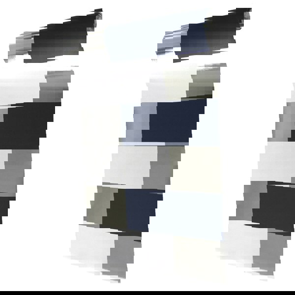 Block navy / white / silver