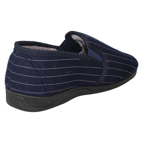 Rosebank Mens Rosebank Slip On Twin Gusset Full Slippers Paul