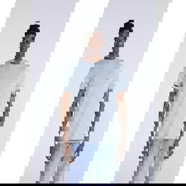 Animal Mens Jacob Organic T-Shirt - Light Teal