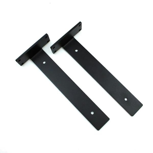 Pair of Powder Coated Shelf Brackets