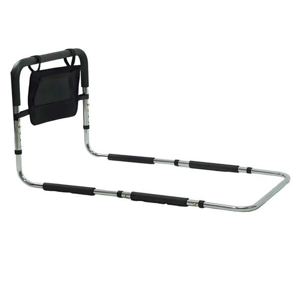 Gr8 Home Adjustable Steel Bed Rail Assist Handle 136kg for Elderly Support