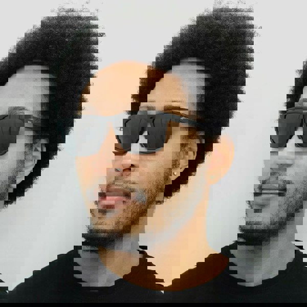 Hugo Boss Sunglasses 0921/S 807 IR Black Grey Blue