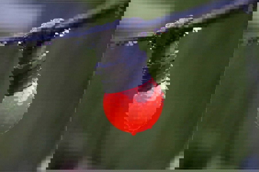 Eagle Connect G45 Bulb, E27 Base, Plastic Cover Red