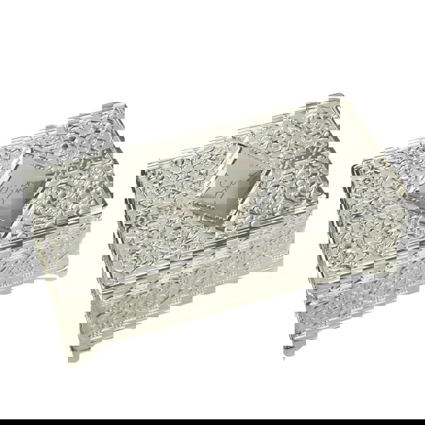 Personalised Memento Company Personalised Silver Plated Jewellery Box