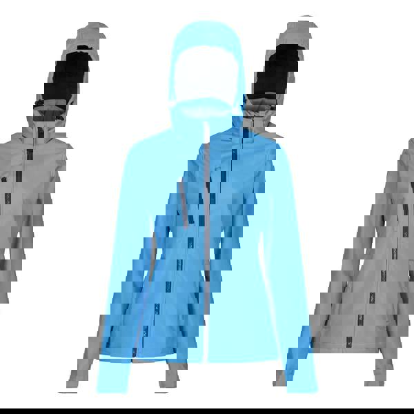 Regatta Professional Womens/Ladies 3 Layer Membrane Soft Shell Jacket - French Blue/Navy - 