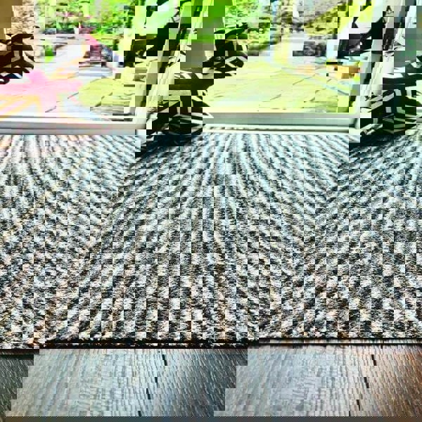 The Rugs Candy Washable Mat Striped Design | Vibrant