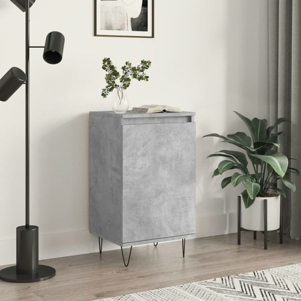 Berkfield Sideboard Concrete Grey 40x35x70 cm Engineered Wood