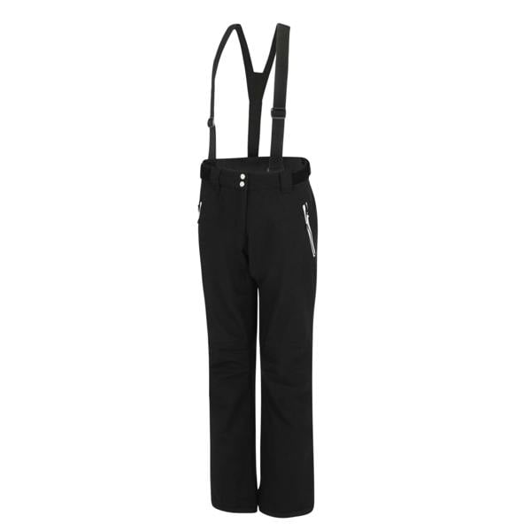 Dare 2B Womens/Ladies Effused II Waterproof Ski Trousers - Black/White - 