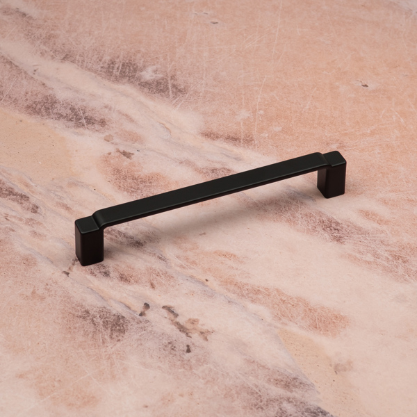 Handle & Home Matt Black Square D Handles