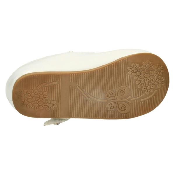 Savannah Girls Savannah Flat Ballerinas With Flower Diamante Trim