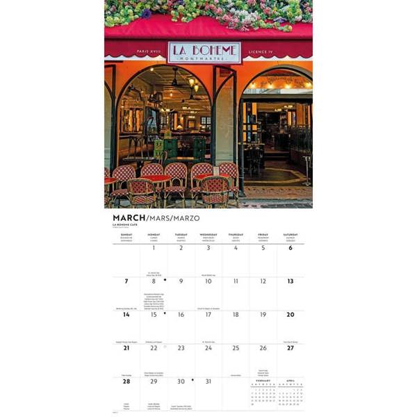 Parisian Lifestyle Calendar 2027, Wall Calendars, Month To View, Travel, Gift