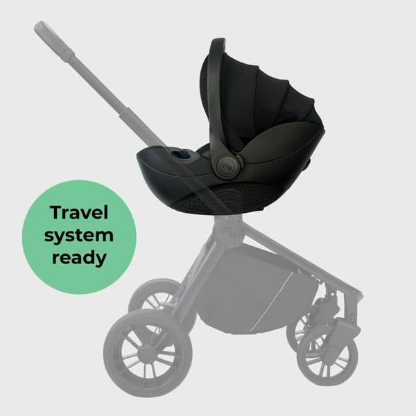 My Babiie MBCS05 Rotating Infant Carrier Car Seat and Base - Black