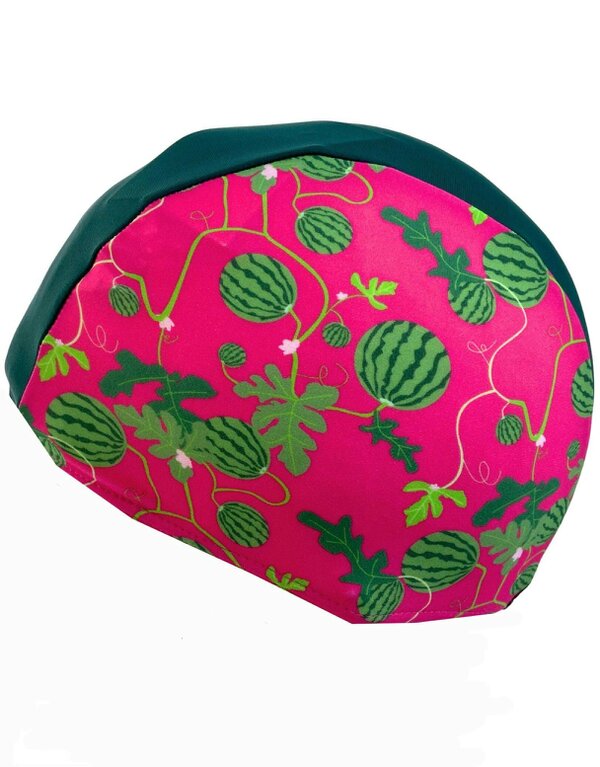 Fashy Junior Lycra Swim Cap - Multicoloured - Watermelon